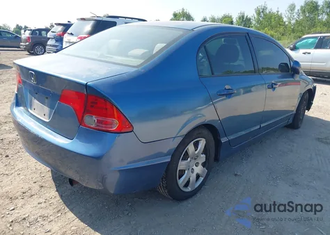 2008 Honda Civic Lx из США, поврежденный, VIN 2HGFA16558H533423